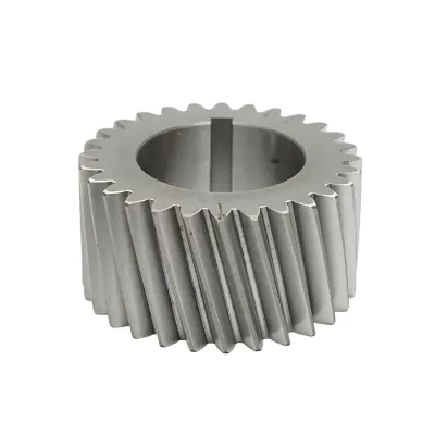Pinion arbore cotit motor Massey Ferguson motor Perkins Z=28 cod OEM 748201M1, 3117C061 - imagine 2