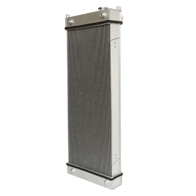 Radiator racire apa excavator Hitachi 1210x448x115mm cod OEM 4649913 - imagine 4