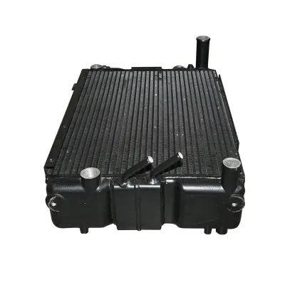 Radiator racire apa buldoexcavator Komatsu WB93R, WB93S, WB97R, WB97S 470x750mm cod OEM 42N0311780, 42N-03-11782 - imagine 2
