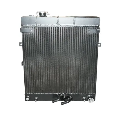Radiator racire apa buldoexcavator Komatsu WB91R, WB93R , WB93S , WB97R 575x670mm cod OEM 42N-03-11510, 42N0311100, 42N-03-11100 - imagine 3
