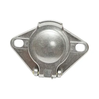 Priza remorca John Deere, Massey Ferguson, New Holland, Case IH, Deutz-Fahr, Same, Claas, Kubota 12V, 7 pini cod OEM TM6029A Breckner Germany - imagine 5