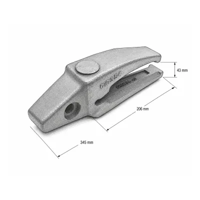Adaptor dinte cupa Caterpillar J350 cod OEM 6i6354 - imagine 4