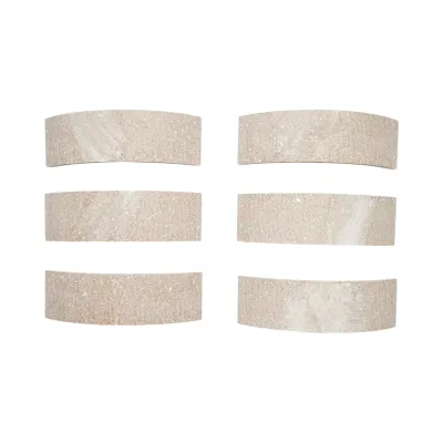 Set ferodouri saboti frana 50x6mm Fiat 450-480 cod OEM 596209 - imagine 3