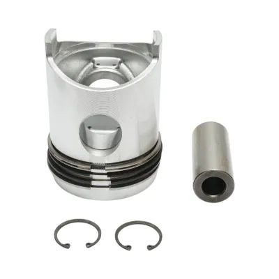 Piston motor complet Fiat 110mm echipat cu segmenti, bolt 40mm si sigurante cod OEM 1909211, 87569555, 90367, 1901249, 1901344, SF1909211, 33-267, 123/1909211, 1909211GP