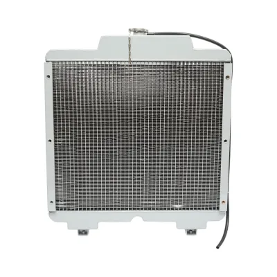 Radiator racire apa New Holland TD5000, Case IH JX 615x555x98mm cod OEM 87681423 - imagine 2