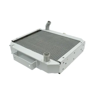 Radiator racire apa mini incarcator frontal Case IH 1825, 1825B 460.4x469.9mm cod OEM 109612A2 - imagine 4
