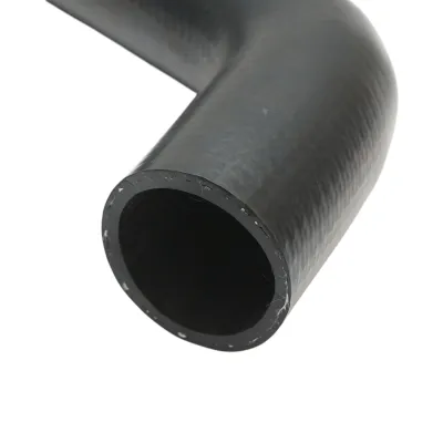 Furtun superior radiator New Holland, Ford, Fiat, Case IH 350mm, D=50mm cod OEM 82000889 - imagine 3