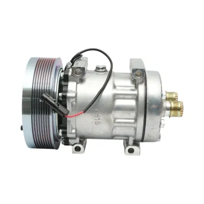 Compresor clima AC 12V New Holland, Case IH cod OEM 84279787 - imagine 2