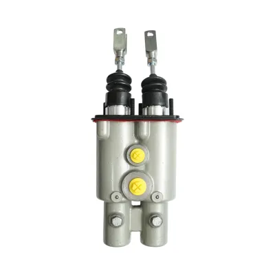 Pompa frana dubla Valtra, Valmet cod OEM V36790610 - imagine 2