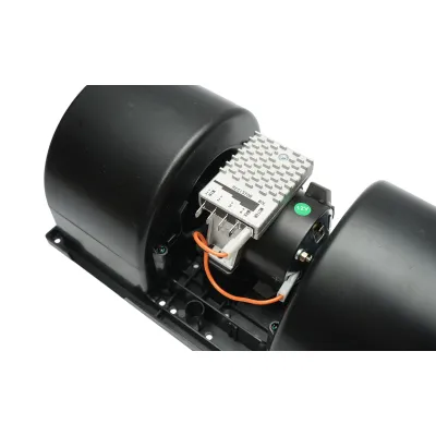 Ansamblu motor ventilator aeroterma cabina Case IH 174x375x189mm cod OEM 1977564C1 - imagine 7