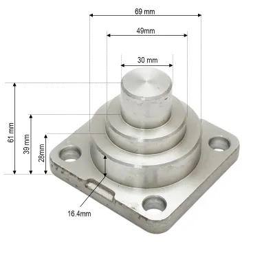 Pivot fuzeta John Deere 6000, 6005, 6010, Fendt Farmer cod OEM T151074, T188397, F380.309.021.020, F380309021020, 04415055, 4415055, 72706109 - imagine 2