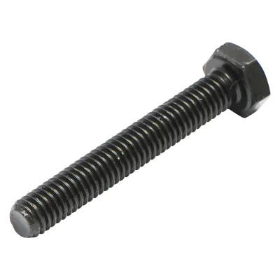 Surub negru cu cap hexagonal DIN 933 M6x40 G10.9 200 buc/punga - imagine 2