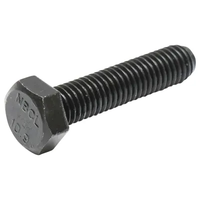 Surub negru cu cap hexagonal DIN 933 M8x35 G10.9 200 buc/punga - imagine 3