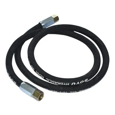 Furtun presiune sertizat cu capete filetate L = 1800 mm (Reductie M20X20) - imagine 3