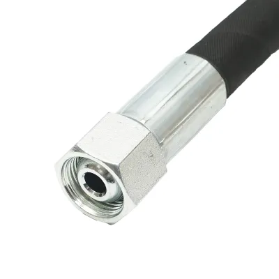 Furtun presiune 2SN DN10 sertizat cu capete fixate hidraulic L = 600 mm (Reductie M20X20) - imagine 4