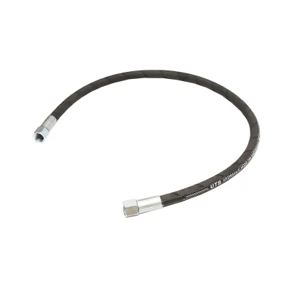 Furtun presiune 2SN DN10 sertizat cu capete fixate hidraulic L = 1000 mm (Reductie M20X20) - imagine 3