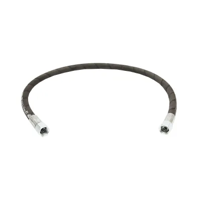 Furtun presiune 2SN DN10 sertizat cu capete fixate hidraulic L = 1000 mm (Reductie M20X20) - imagine 2