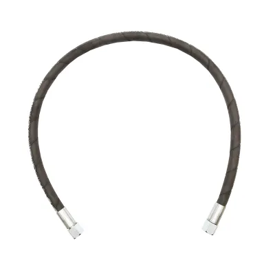 Furtun presiune 2SN DN10 sertizat cu capete fixate hidraulic L = 1000 mm (Reductie M20X20)
