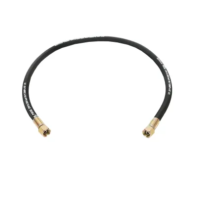 Furtun presiune 2SN DN10 sertizat cu capete fixate hidraulic L=1200mm M20 - imagine 2