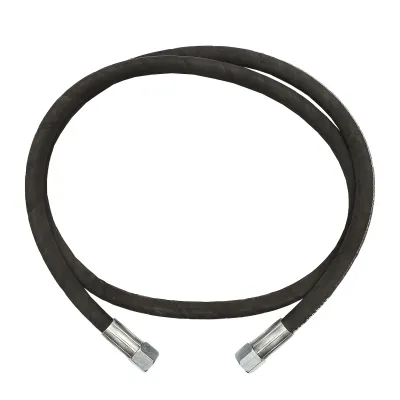 Furtun presiune 2SN DN10 sertizat cu capete fixate hidraulic L= 1800mm (Reductie M20X20)