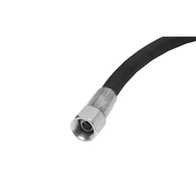 Furtun presiune 2SN DN10 sertizat cu capete fixate hidraulic L=2000mm M20 - imagine 3