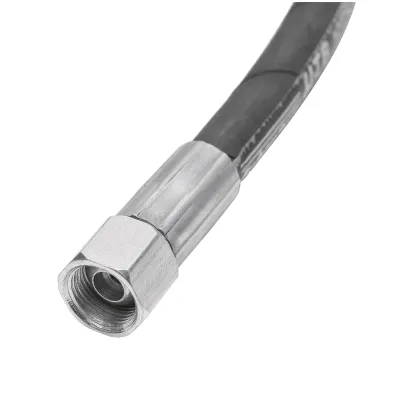 Furtun presiune 2SN DN10 sertizat cu capete fixate hidraulic L = 3000 mm (Reductie M20X20) - imagine 4