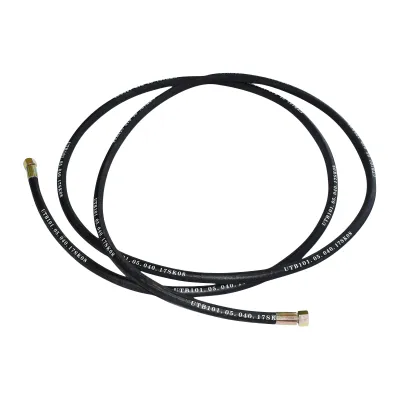 Furtun presiune 2SN DN10 sertizat cu capete fixate hidraulic L = 4000 mm (Reductie M20X20) - imagine 2