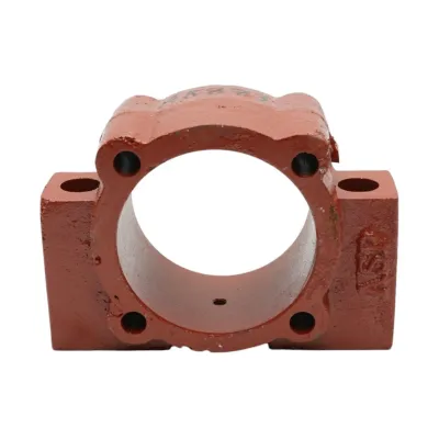 Corp - carcasa lagar disc GD 3,2 asamblat cu rulmenti 32011 si semimosoare - patrat de 30,5