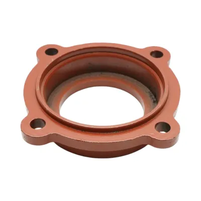 Capac exterior lagar disc asamblat cu rulmenti 32015 si semimosoare - patrat de 40 - imagine 3