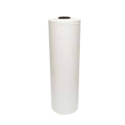 Folie alba infoliat baloti 750mm x 25mic x 1500m 27.45Kg cu protectie UV Breckner Germany