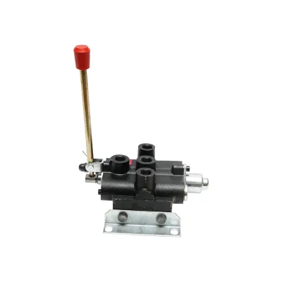 Distribuitor o maneta pentru cilindru hidraulic plug reversibil - imagine 2
