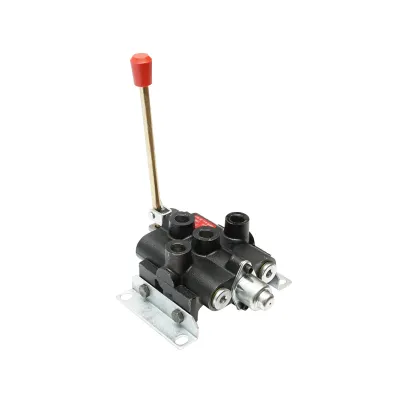 Distribuitor o maneta pentru cilindru hidraulic plug reversibil