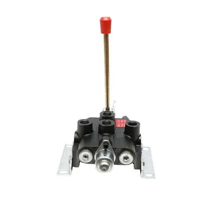 Distribuitor o maneta pentru cilindru hidraulic plug reversibil - imagine 3