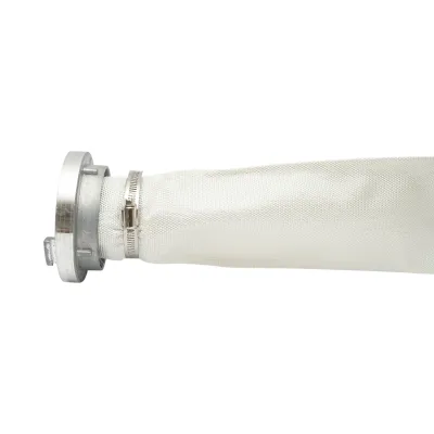 Furtun irigatii/pomp. din PVC 3 toli, lungime 20m cu racord de aluminiu, max 6 bar, panzat Breckner Germany - imagine 4