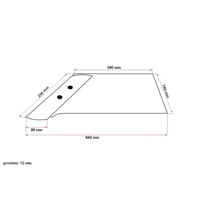 Brazdar orb stanga tip Vogel Noot WSM40 PK701401M - imagine 5