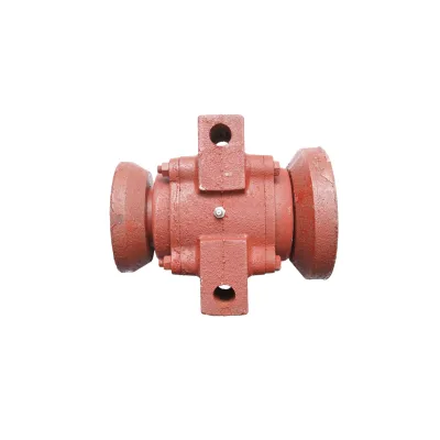 Lagar disc asamblat cu rulmenti 32015 si semimosoare - patrat de 40mm - distanta gauri 165mm - imagine 4