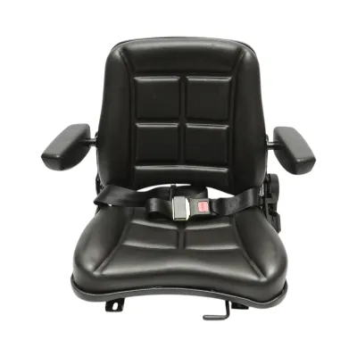 Scaun universal tractor sau stivuitor reglabil cu centura de siguranta si cotiere - imagine 2