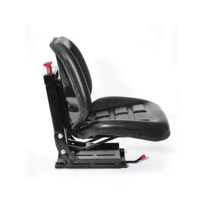 Scaun universal negru cu reglaj pentru tractor UTB U-650, U-445, Fiat, Case - imagine 3
