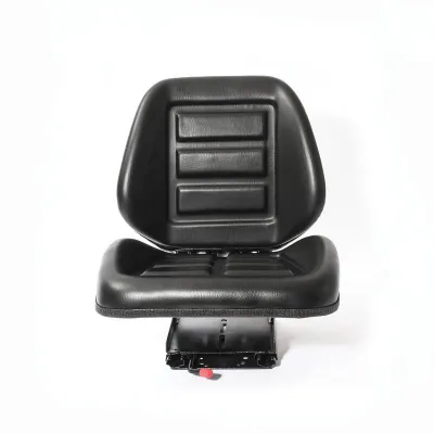 Scaun universal negru cu reglaj pentru tractor UTB U-650, U-445, Fiat, Case - imagine 2