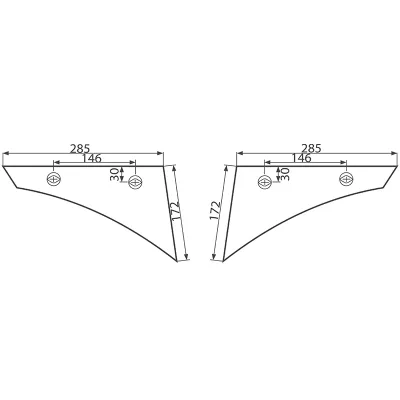 Piept cormana dreapta Kverneland 73250 - imagine 3