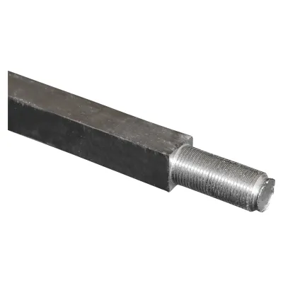 Ax patrat disc 40x40 L=4000mm M36 F+F pentru talere - imagine 2