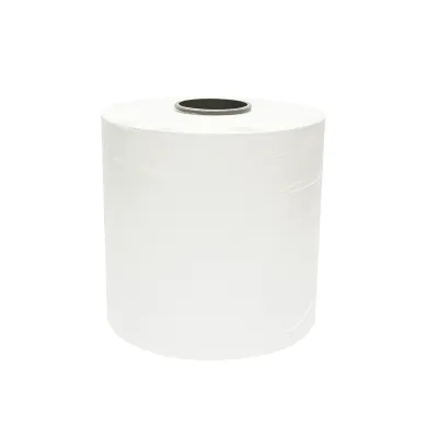 Folie infoliat baloti alba 250mm x 25mic x 1800m cu protectie UV Breckner Germany