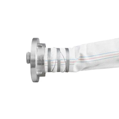 Furtun irigatii/pomp. premium din PVC 4 toli, lungime 30m cu racord aluminiu, max 10bar, panzat Breckner Germany - imagine 3