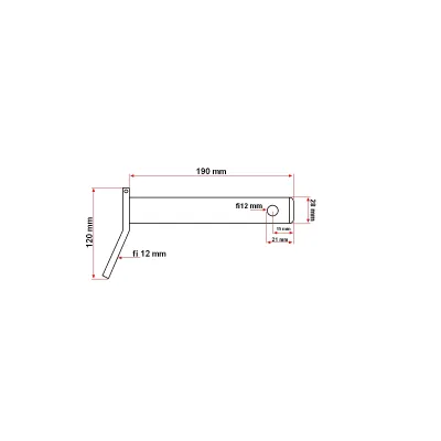 Bolt tirant cu lant si manivela fi 28mm - imagine 4