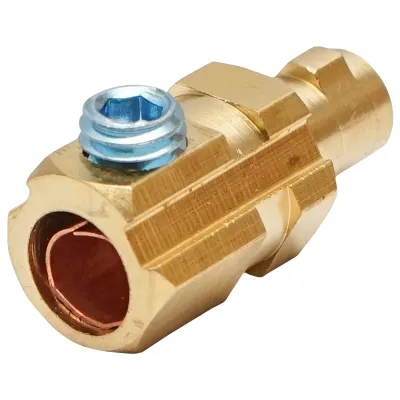 Conector  9mm, DKJ10-25 pentru cablu sudura negru Breckner Germany - imagine 4