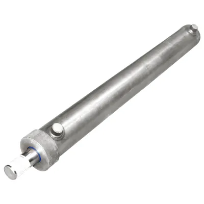 Cilindru hidraulic 850 mm filet M20 cu racord hidraulic fi20 - imagine 2