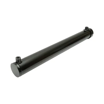 Cilindru hidraulic 800mm filet M20 cu racord hidraulic Ø20mm - imagine 3