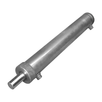 Cilindru hidraulic 650mm filet M20 cu racord hidraulic 20mm - imagine 2