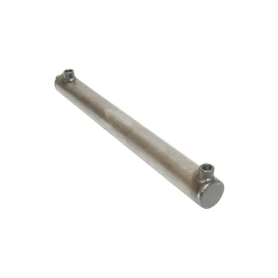 Cilindru hidraulic 635 mm filet M16 cu racord hidraulic fi16 - imagine 3