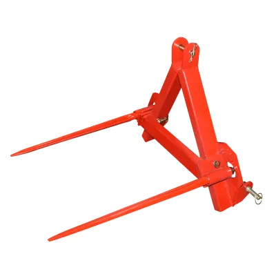 Furca spate pentru incarcat baloti 33kg cu 2 tepuse 800mm